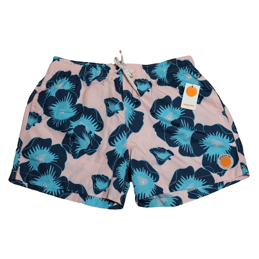 ambsn Pink Floyde Swim Trunks
